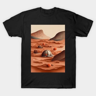 Airbnb on Mars T-Shirt